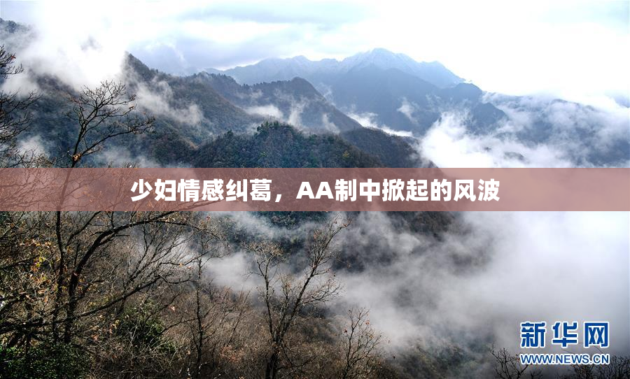 少妇情感纠葛，AA制中掀起的风波