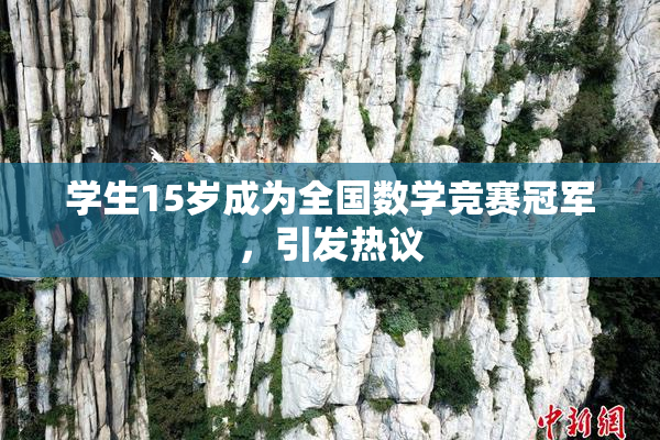 学生15岁成为全国数学竞赛冠军，引发热议