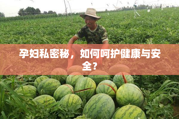 孕妇私密秘，如何呵护健康与安全？