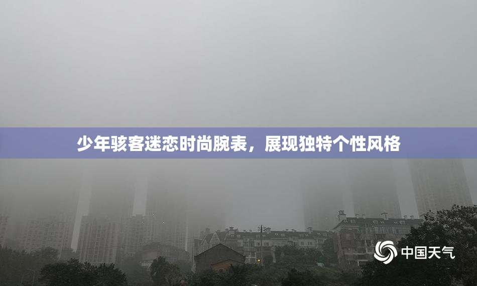 少年骇客迷恋时尚腕表，展现独特个性风格