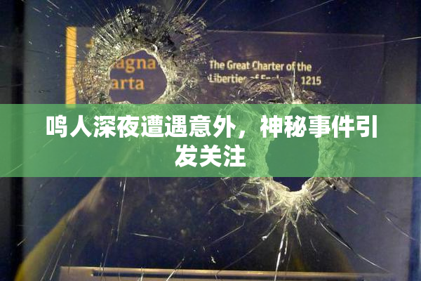鸣人深夜遭遇意外，神秘事件引发关注
