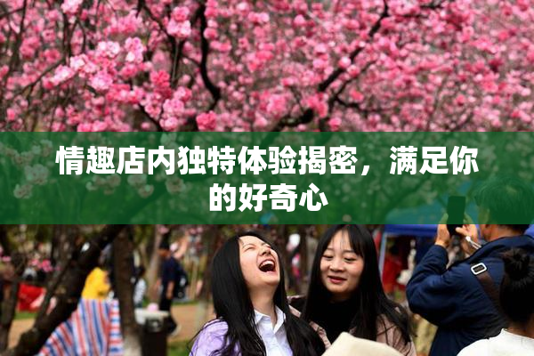 情趣店内独特体验揭密，满足你的好奇心