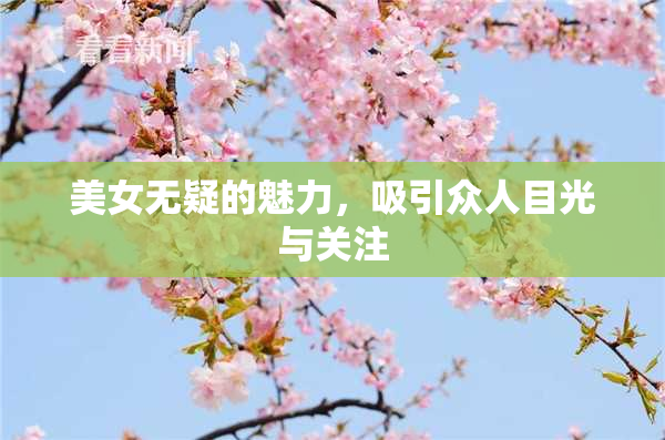 美女无疑的魅力，吸引众人目光与关注