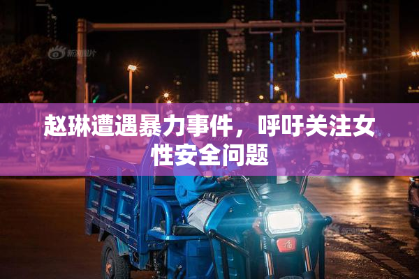 赵琳遭遇暴力事件，呼吁关注女性安全问题