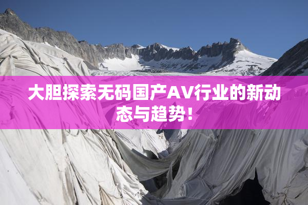 大胆探索无码国产AV行业的新动态与趋势！