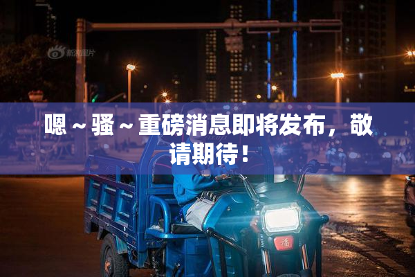 嗯～骚～重磅消息即将发布，敬请期待！