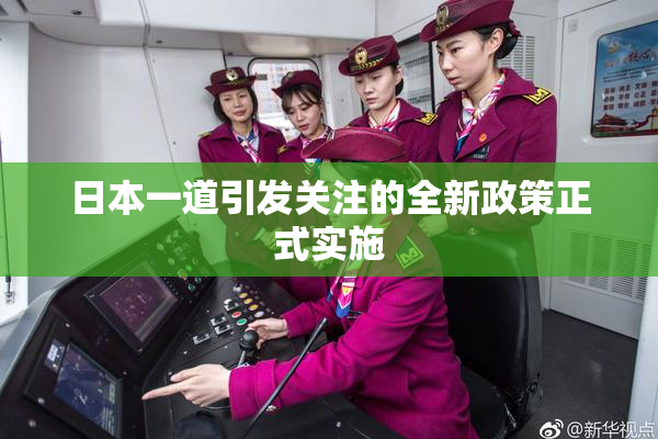 日本一道引发关注的全新政策正式实施