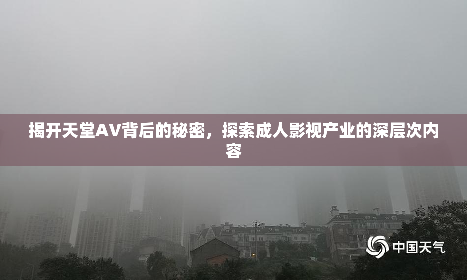揭开天堂AV背后的秘密，探索成人影视产业的深层次内容