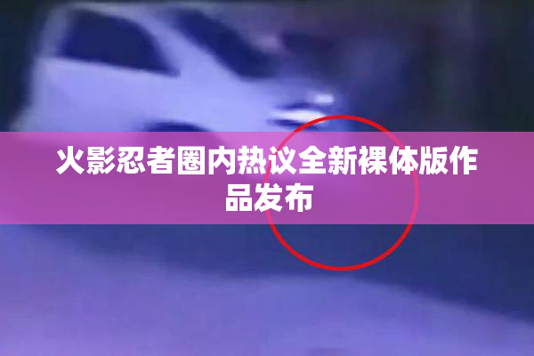 火影忍者圈内热议全新裸体版作品发布