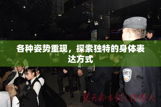 各种姿势重现，探索独特的身体表达方式
