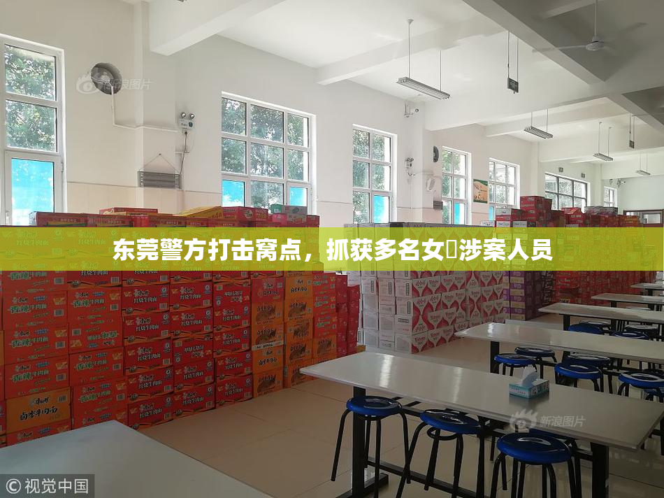 东莞警方打击窝点，抓获多名女婬涉案人员