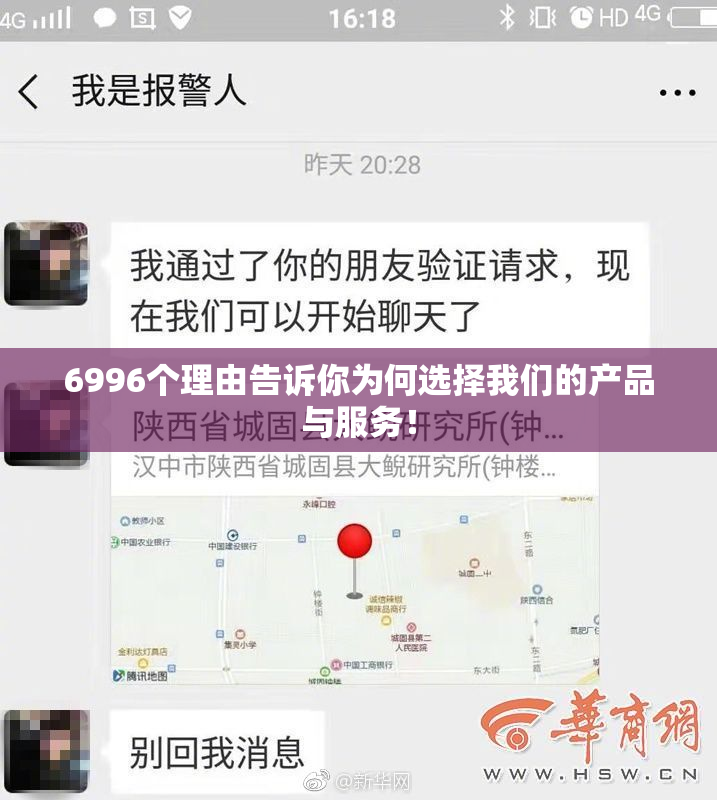 6996个理由告诉你为何选择我们的产品与服务！