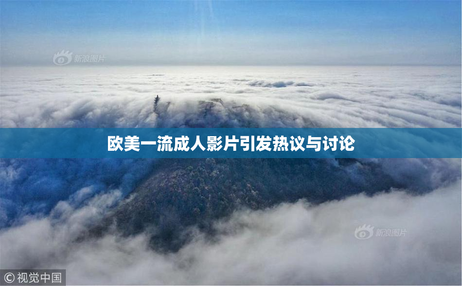 欧美一流成人影片引发热议与讨论