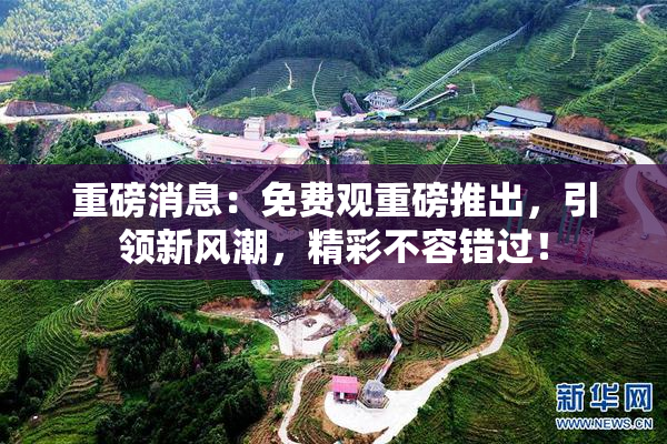 重磅消息：免费观重磅推出，引领新风潮，精彩不容错过！