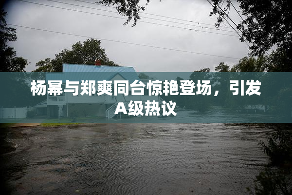 杨幂与郑爽同台惊艳登场，引发A级热议