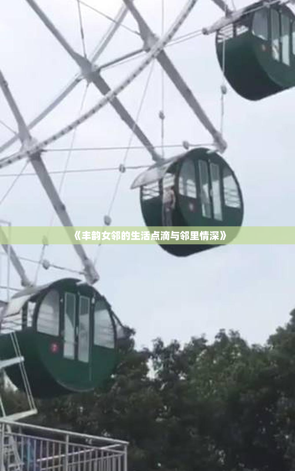 《丰韵女邻的生活点滴与邻里情深》