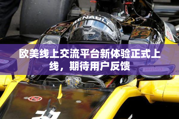 欧美线上交流平台新体验正式上线，期待用户反馈