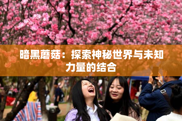 暗黑蘑菇：探索神秘世界与未知力量的结合