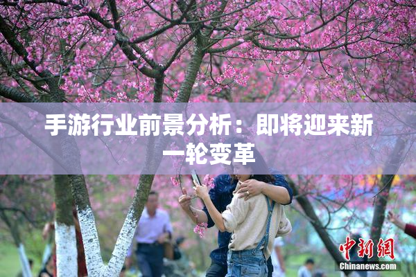 手游行业前景分析：即将迎来新一轮变革