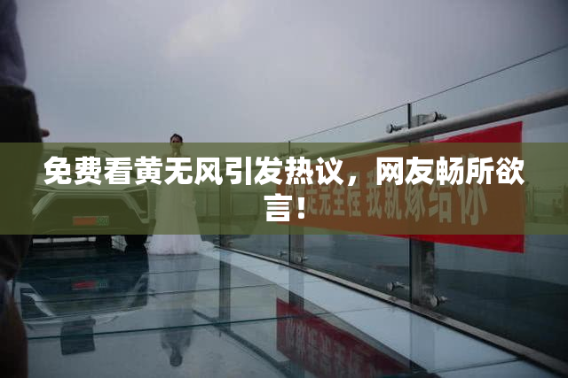 免费看黄无风引发热议，网友畅所欲言！