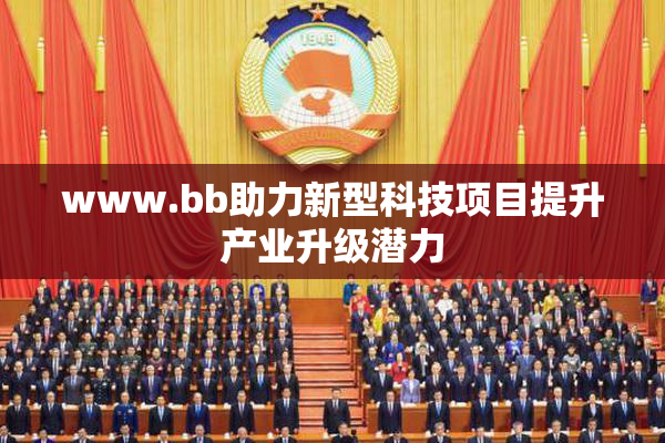 www.bb助力新型科技项目提升产业升级潜力