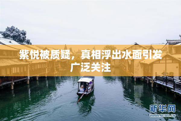 紫悦被质疑，真相浮出水面引发广泛关注