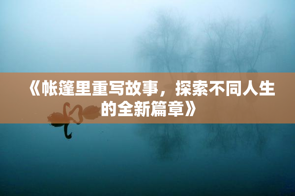 《帐篷里重写故事，探索不同人生的全新篇章》