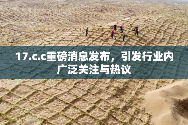 17.c.c重磅消息发布，引发行业内广泛关注与热议