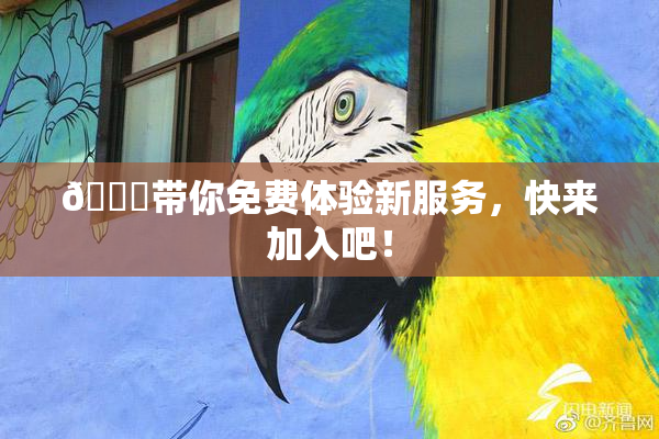 🔞带你免费体验新服务，快来加入吧！