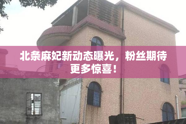 北条麻妃新动态曝光，粉丝期待更多惊喜！