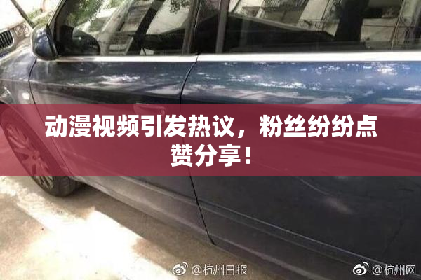 动漫视频引发热议，粉丝纷纷点赞分享！