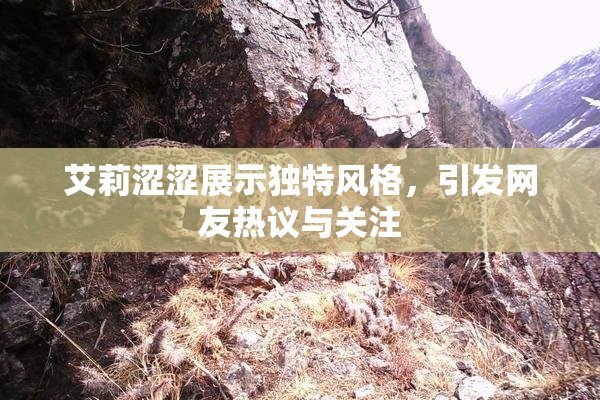 艾莉涩涩展示独特风格，引发网友热议与关注