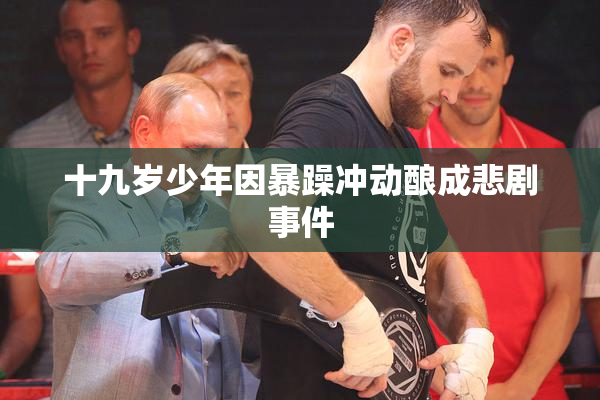 十九岁少年因暴躁冲动酿成悲剧事件