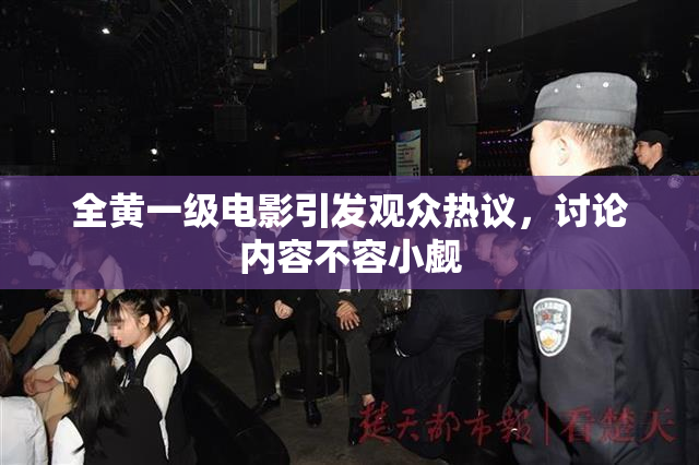 全黄一级电影引发观众热议，讨论内容不容小觑