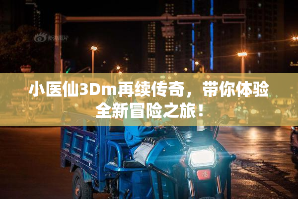 小医仙3Dm再续传奇，带你体验全新冒险之旅！