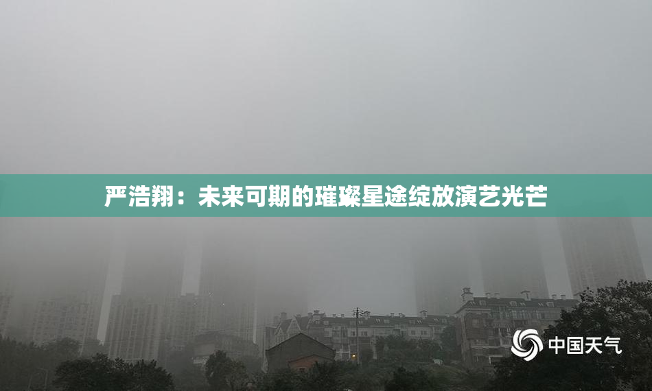 严浩翔：未来可期的璀璨星途绽放演艺光芒