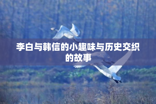 李白与韩信的小趣味与历史交织的故事