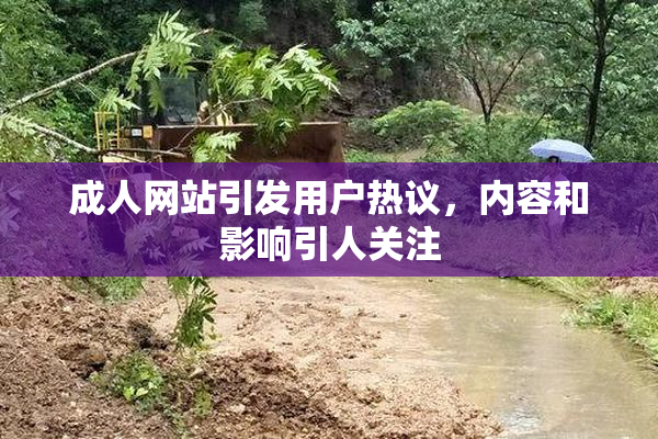 成人网站引发用户热议，内容和影响引人关注