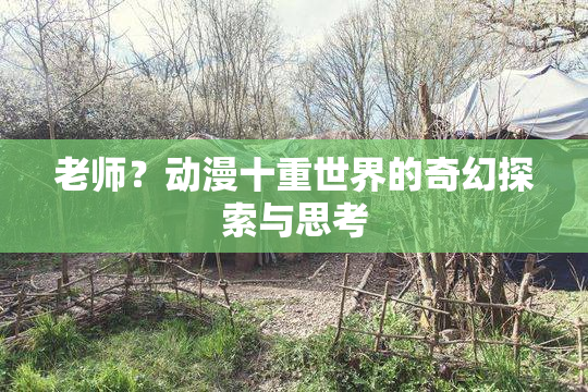 老师？动漫十重世界的奇幻探索与思考