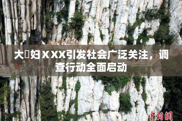 大婬妇ⅩXX引发社会广泛关注，调查行动全面启动