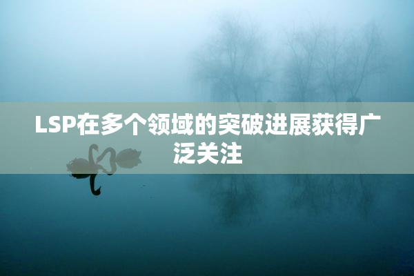 LSP在多个领域的突破进展获得广泛关注