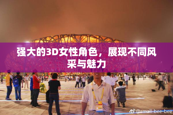 强大的3D女性角色，展现不同风采与魅力