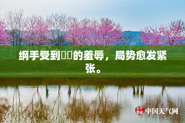 纲手受到❌‌的羞辱，局势愈发紧张。