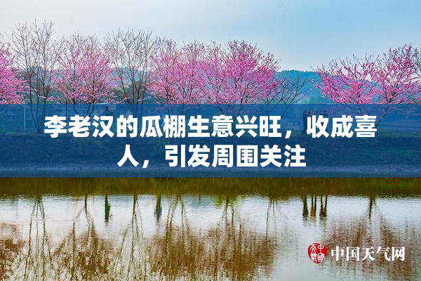 李老汉的瓜棚生意兴旺，收成喜人，引发周围关注