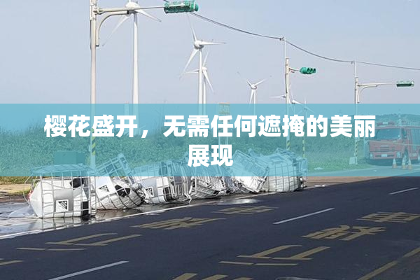 樱花盛开，无需任何遮掩的美丽展现