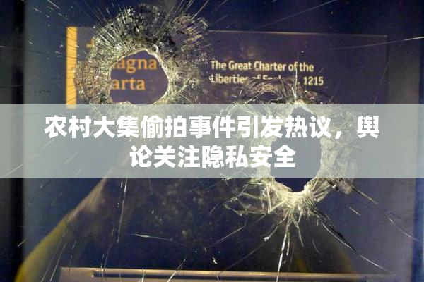 农村大集偷拍事件引发热议，舆论关注隐私安全