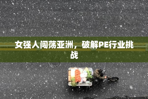 女强人闯荡亚洲，破解PE行业挑战