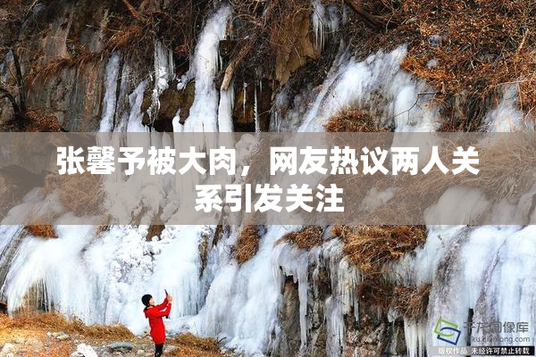 张馨予被大肉，网友热议两人关系引发关注