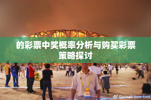 的彩票中奖概率分析与购买彩票策略探讨