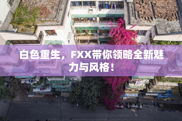 白色重生，FXX带你领略全新魅力与风格！